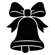 Stempidoo - Maxi Mini - Motivstempel - Weihnachtsglocke - Stempel zum Basteln von Karten, DIY, Papier, Stoffen
