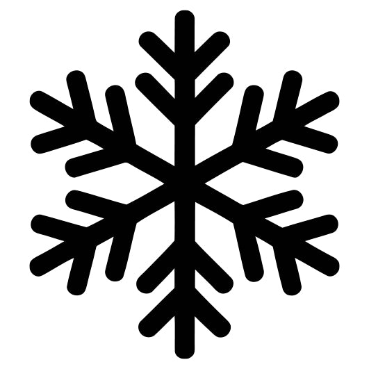 Stempidoo - Maxi Mini - Motivstempel - Schneeflocke- Stempel zum Basteln von Karten, DIY, Papier, Stoffen 