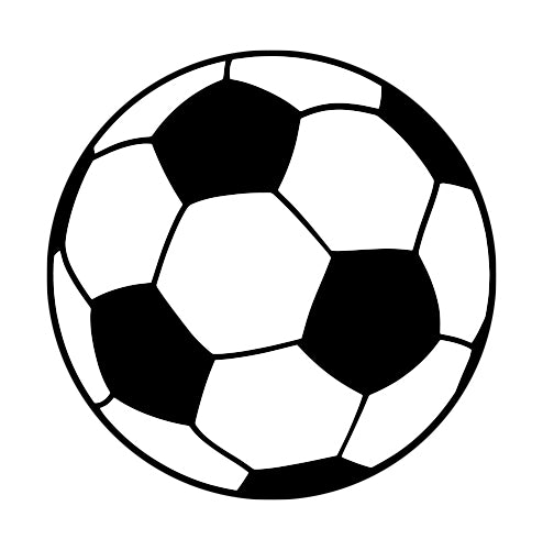 Stempidoo - Maxi Mini - Motivstempel - Fussball - Stempel zum Basteln von Karten, DIY, Papier, Stoffen