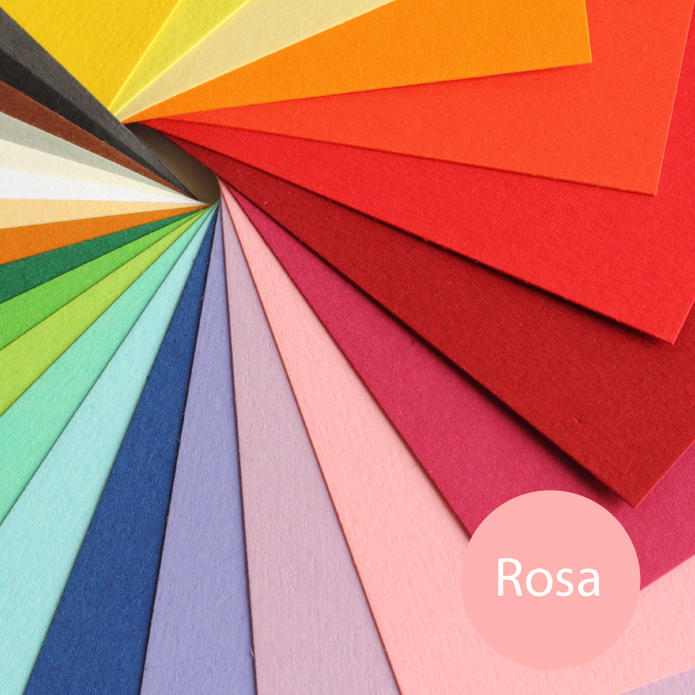 50 Blatt Rosa Kartonpapier Tonkarton 250 g/m², für DIY-Projekte - Scrapbooking - Einladungen - Karten - Anhänger
