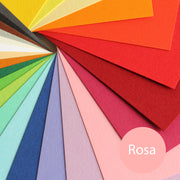 50 Blatt Rosa Kartonpapier Tonkarton 250 g/m², für DIY-Projekte - Scrapbooking - Einladungen - Karten - Anhänger