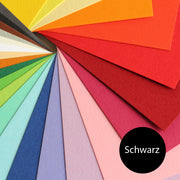 50 Blatt Schwarzes Kartonpapier Tonkarton 250 g/m², für DIY-Projekte - Scrapbooking - Einladungen - Karten - Anhänger