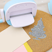 Metall Stanzform Advent Christbaum für Scrapbooking & Karten – Hochwertige DIY Schablone aus Kohlenstoffstahl für Papier, Filz & Bastelprojekte