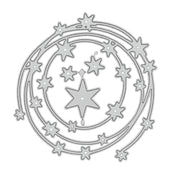 Metall Stanzform Sterne für Scrapbooking & Karten – Hochwertige DIY Schablone aus Kohlenstoffstahl für Papier, Filz & Bastelprojekte