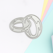 Metall Stanzform Eheringe für Scrapbooking & Karten – Hochwertige DIY Schablone aus Kohlenstoffstahl für Papier, Filz & Bastelprojekte