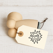 Stempidoo - Maxi Mini - Motivstempel - Sonne - Stempel Geschenk - DIY Stempel zum Basteln von Karten, Papier, Stoffen