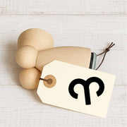 Stempidoo - Maxi Mini - Motivstempel - Sternzeichen - Widder - Stempel zum Basteln von Karten, DIY, Papier, Stoffen