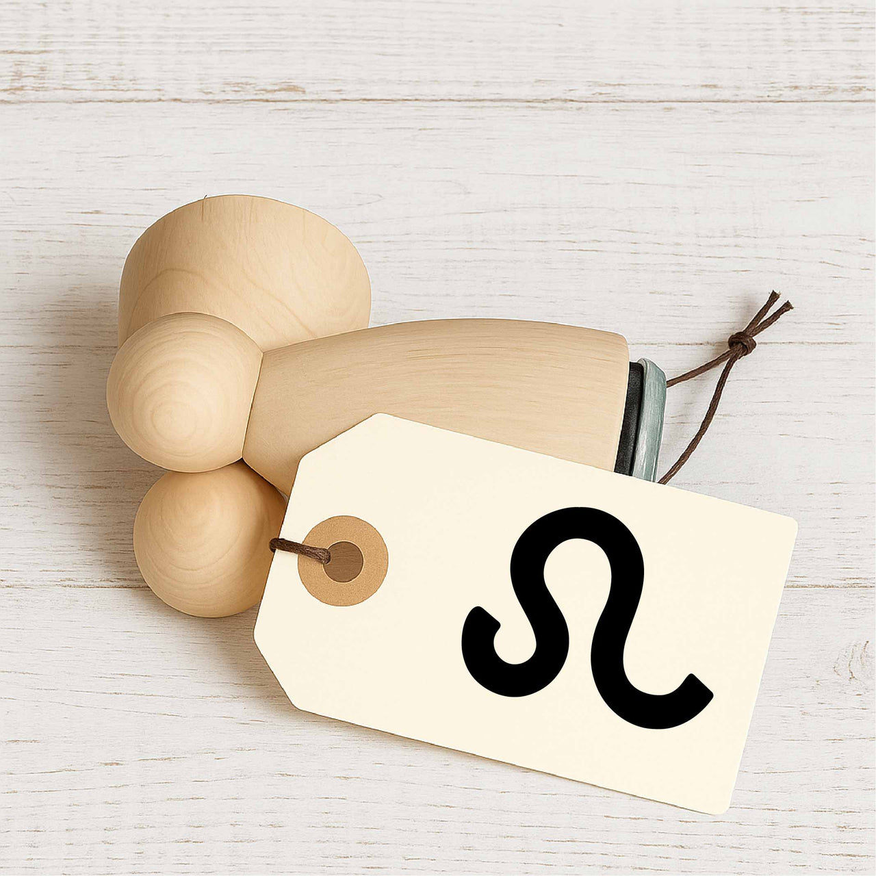 Stempidoo - Maxi Mini - Motivstempel - Sternzeichen - Löwe - Stempel zum Basteln von Karten, DIY, Papier, Stoffen