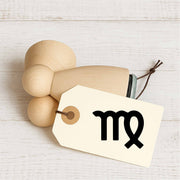 Stempidoo - Maxi Mini - Motivstempel - Sternzeichen - Jungfrau - Stempel zum Basteln von Karten, DIY, Papier, Stoffen