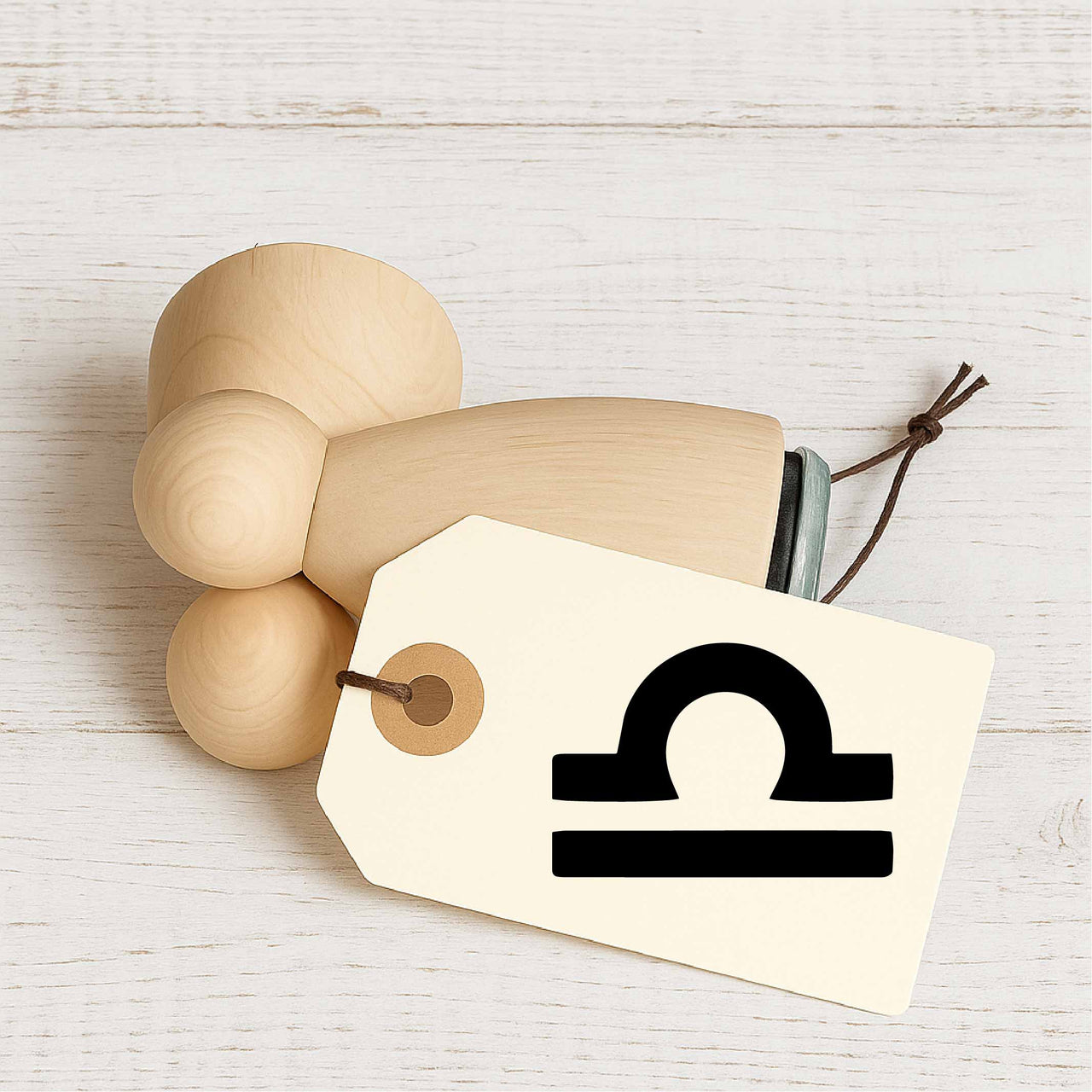 Stempidoo - Maxi Mini - Motivstempel - Sternzeichen - Waage - Stempel zum Basteln von Karten, DIY, Papier, Stoffen 