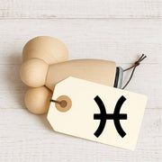 Stempidoo - Maxi Mini - Motivstempel - Sternzeichen - Fische - Stempel zum Basteln von Karten, DIY, Papier, Stoffen