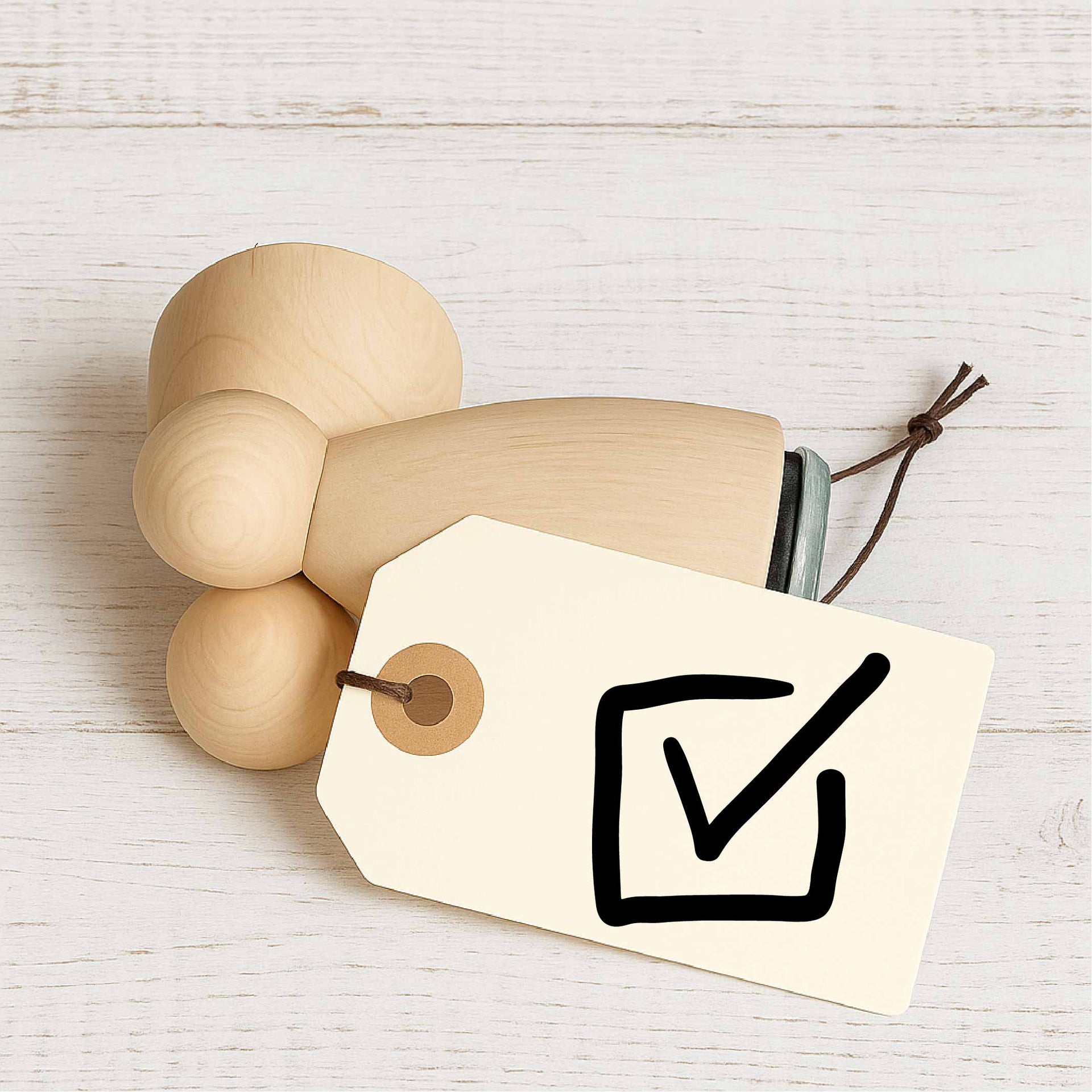 Stempidoo - Maxi Mini - Motivstempel - Comic Icon Haken - Stempel zum Basteln von Karten, DIY, Papier, Stoffen