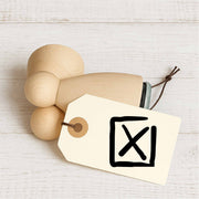 Stempidoo - Maxi Mini - Motivstempel - Comic Icon Kreuz - Stempel zum Basteln von Karten, DIY, Papier, Stoffen