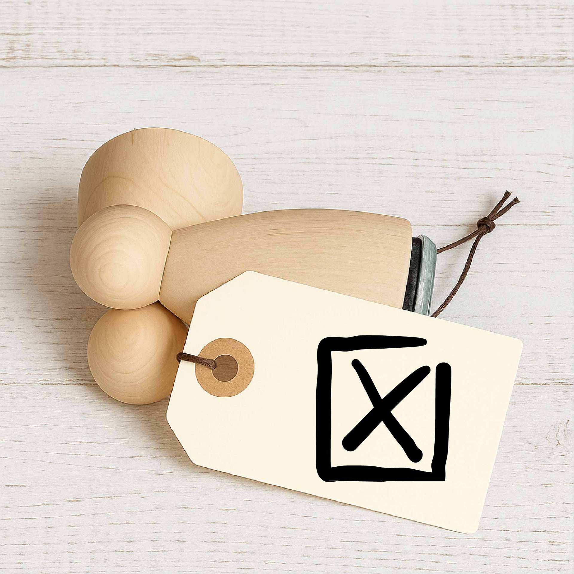 Stempidoo - Maxi Mini - Motivstempel - Comic Icon Kreuz - Stempel zum Basteln von Karten, DIY, Papier, Stoffen