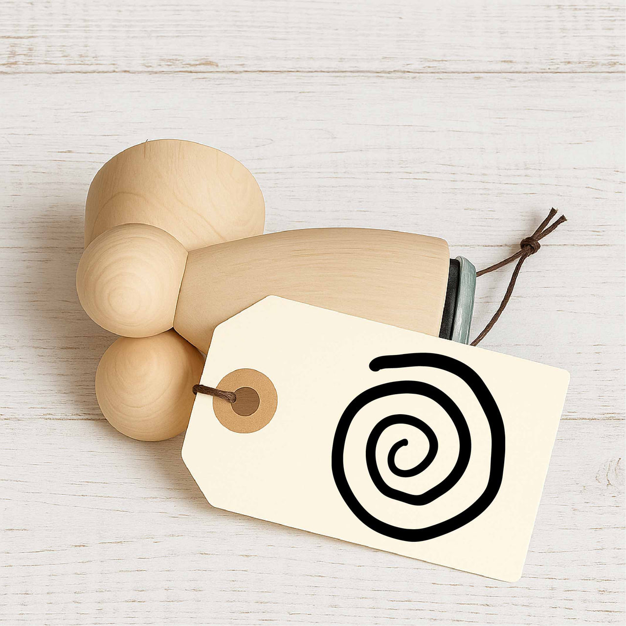 Stempidoo - Maxi Mini - Motivstempel - Comic Icon Kringel - Stempel zum Basteln von Karten, DIY, Papier, Stoffen