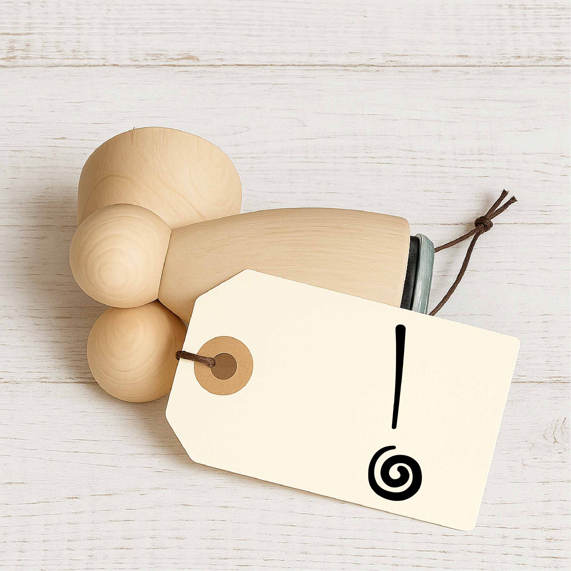 Stempidoo - Maxi Mini - Motivstempel - Comic Icon Ausrufezeichen - Stempel zum Basteln von Karten, DIY, Papier, Stoffen 