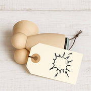 Stempidoo - Maxi Mini - Motivstempel - Comic Icon Splash - Stempel zum Basteln von Karten, DIY, Papier, Stoffen 