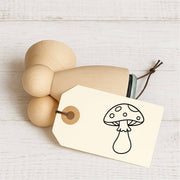 Stempidoo - Maxi Mini - Motivstempel - Fliegenpilz - Stempel zum Basteln von Karten, DIY, Papier, Stoffen