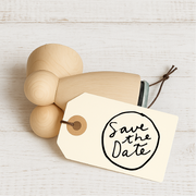 Stempidoo - Maxi Mini - Motivstempel - Save the Date - Stempel Geschenk - DIY Stempel zum Basteln von Karten, Papier, Stoffen