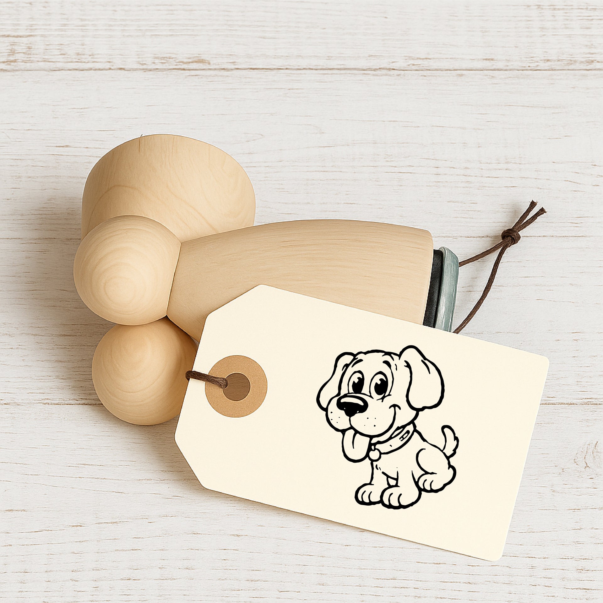 Stempidoo®  Ministempel Comicfigur - Hund – Motivstempel