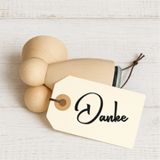 Stempidoo - Maxi Mini - Motivstempel - Danke - Stempel Geschenk - DIY Stempel zum Basteln von Karten, Papier, Stoffen (Kopie)