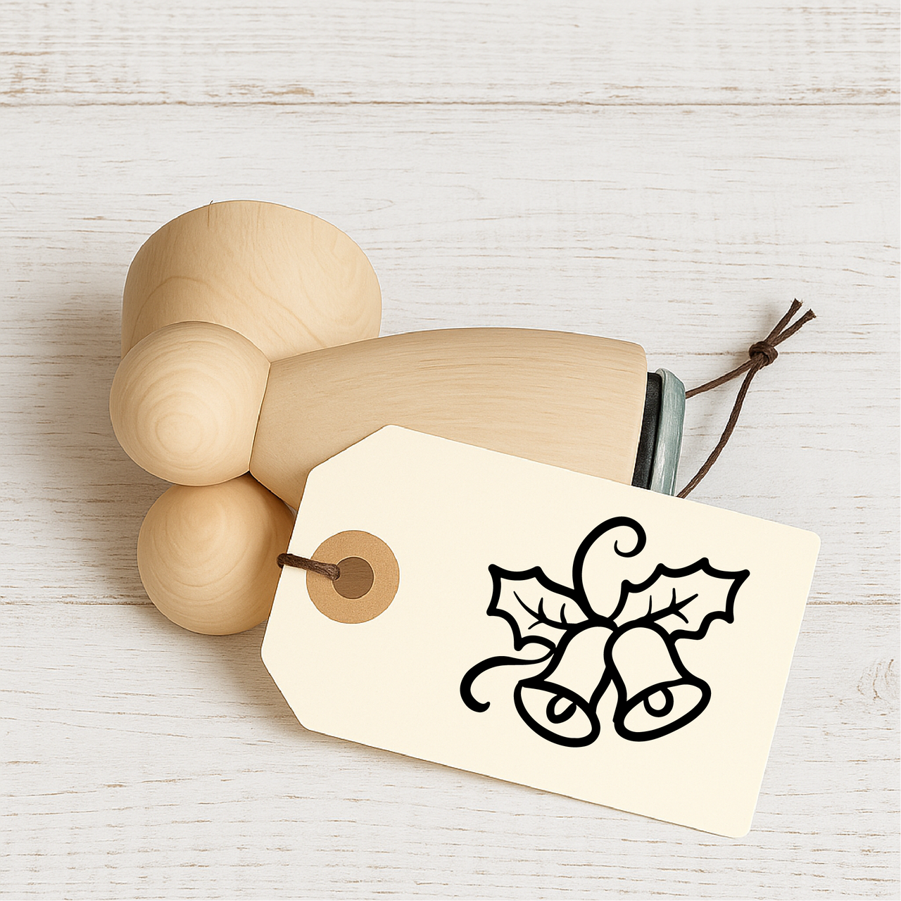 Stempidoo - Maxi Mini - Motivstempel - Weihnachtsdeko - Weihnachten - Stempel Geschenk - DIY Stempel zum Basteln von Karten, Papier, Stoffen