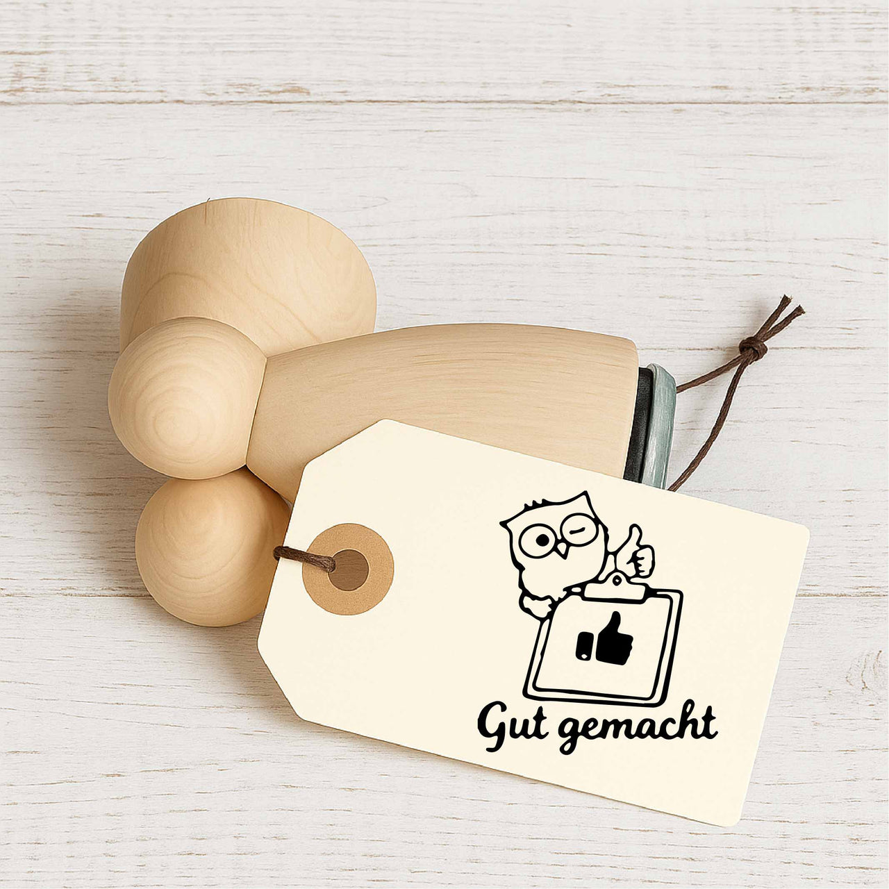 Stempidoo Lehrerstempel Maxi Mini Motivstempel – Gut gemacht für Schule, Karten, Scrapbooking, DIY, Basteln & Papier