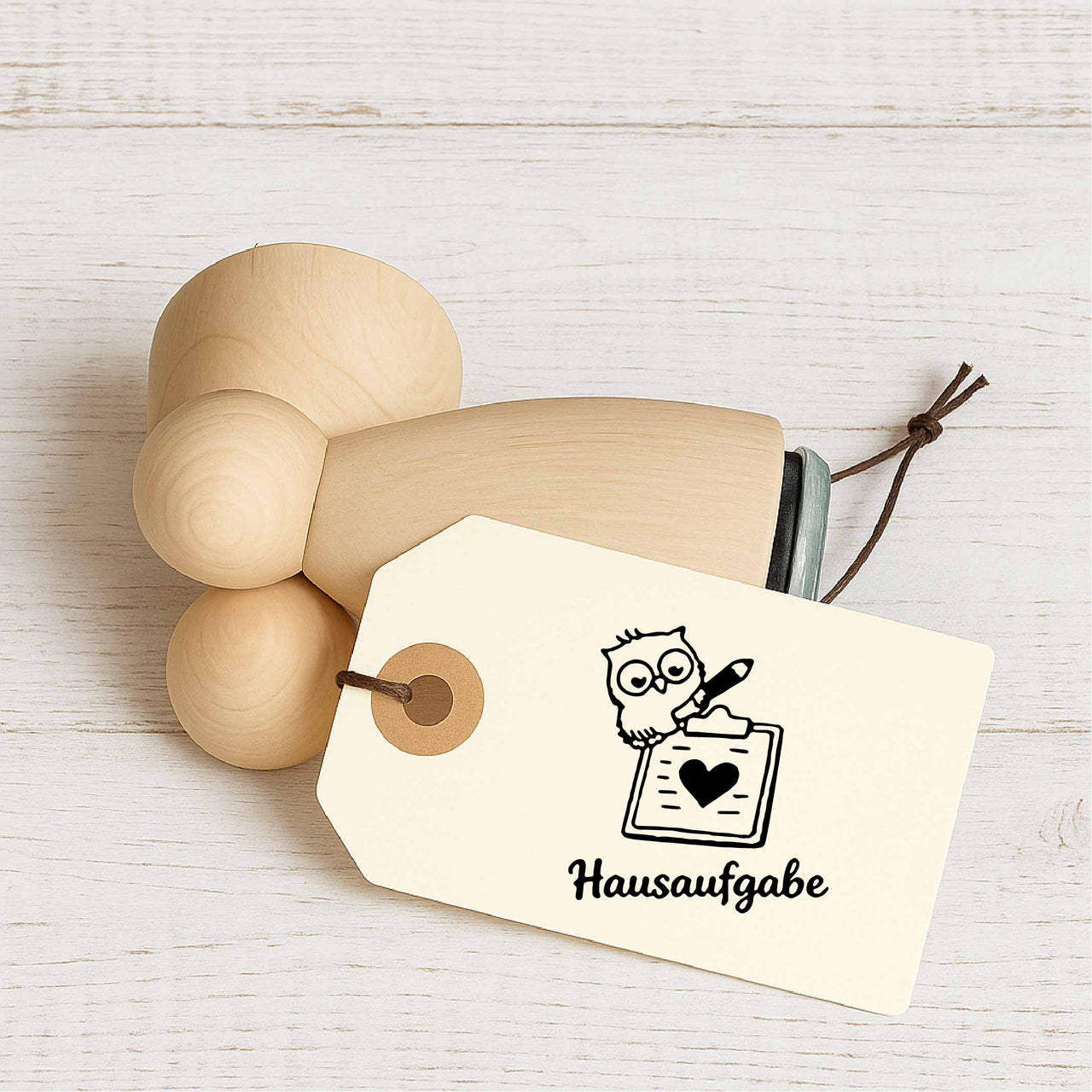 Stempidoo Lehrerstempel Maxi Mini Motivstempel – Hausaufgabe - für Schule, Karten, Scrapbooking, DIY, Basteln & Papier