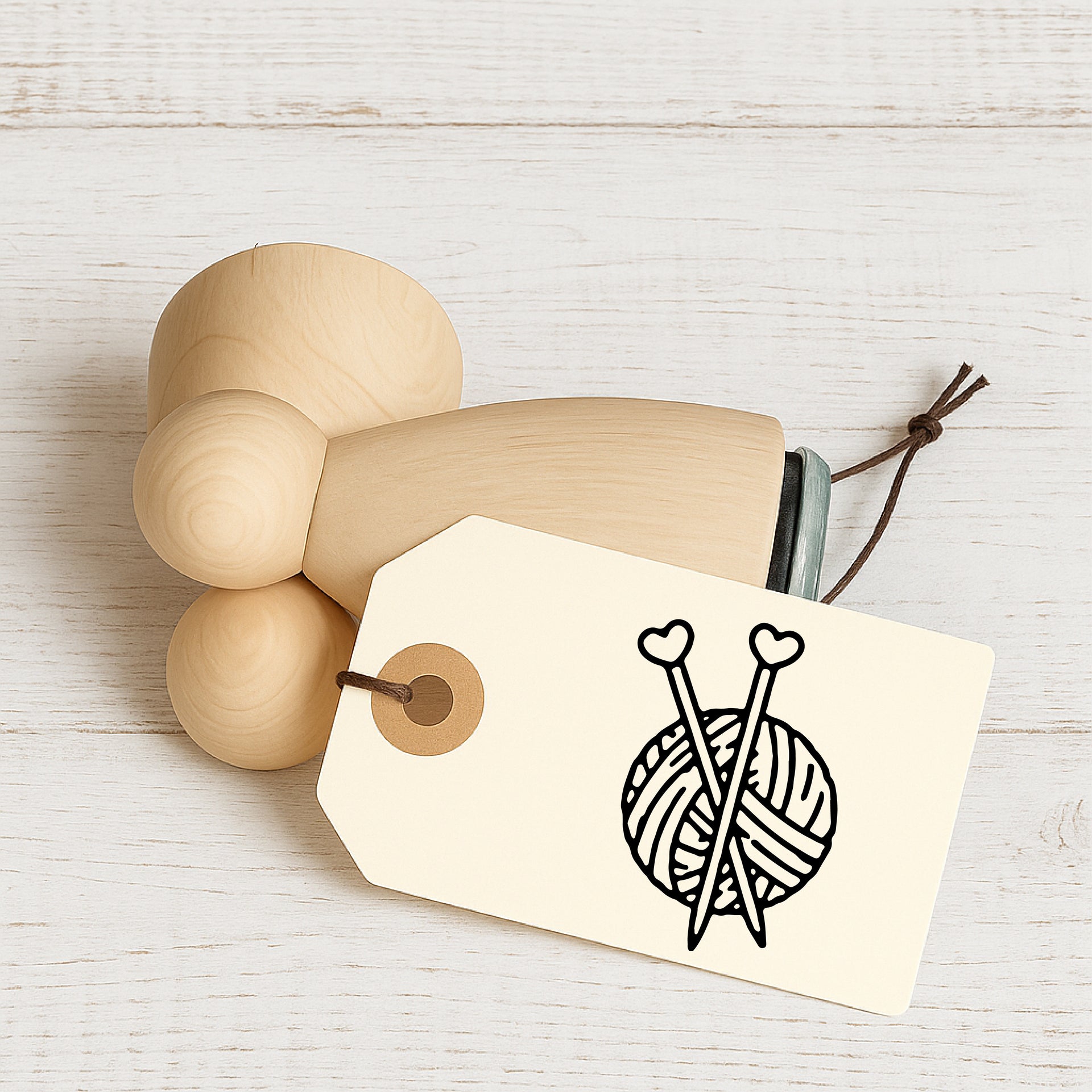 Stempidoo Motivstempel Nähmaschine Wollknäuel Motivdurchmesser ca 20mm
