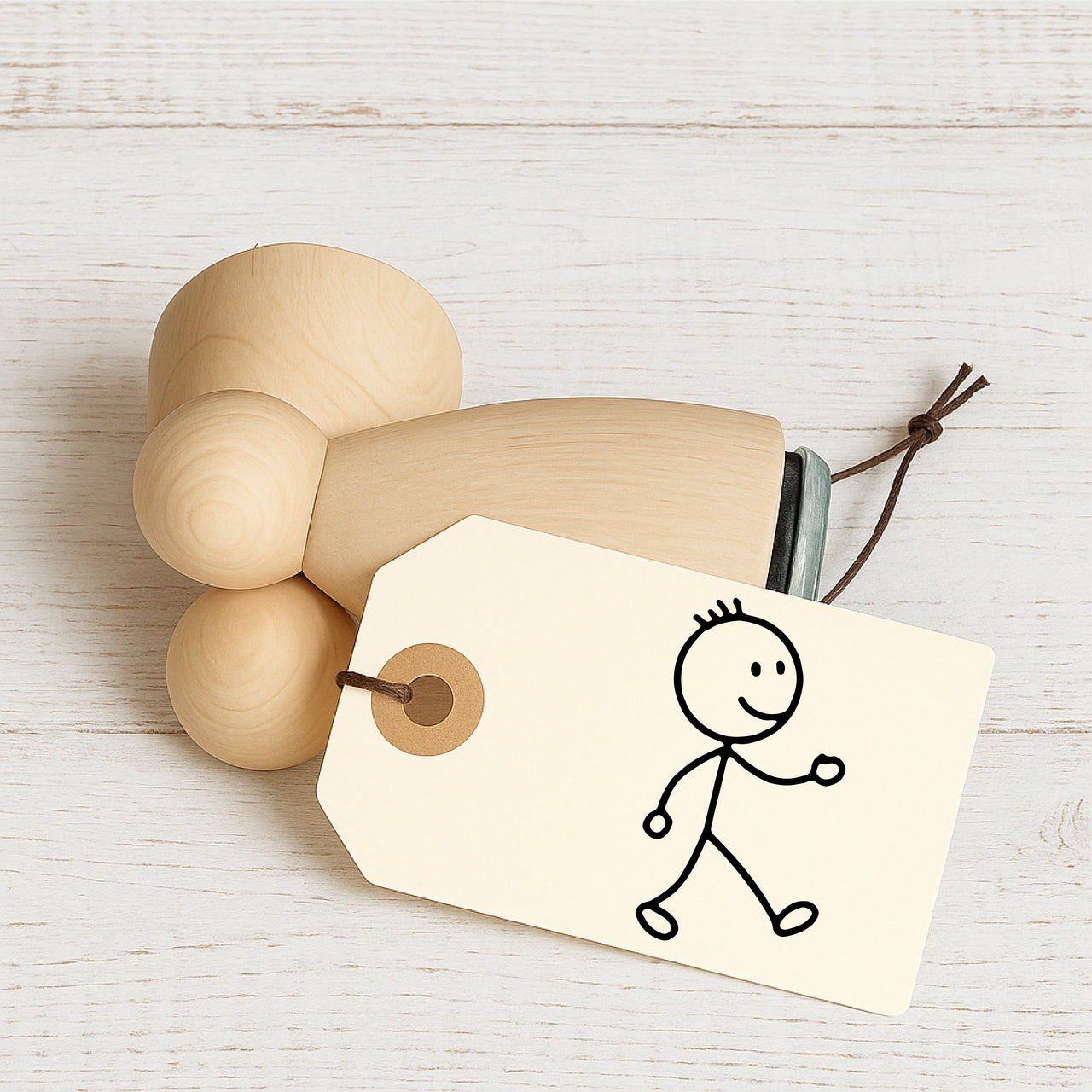 Stempidoo®  Ministempel Strichfigur - Mann – Motivstempel 