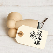 Stempidoo®  Ministempel Rentier – Weihnachtsmotiv – Motivstempel
