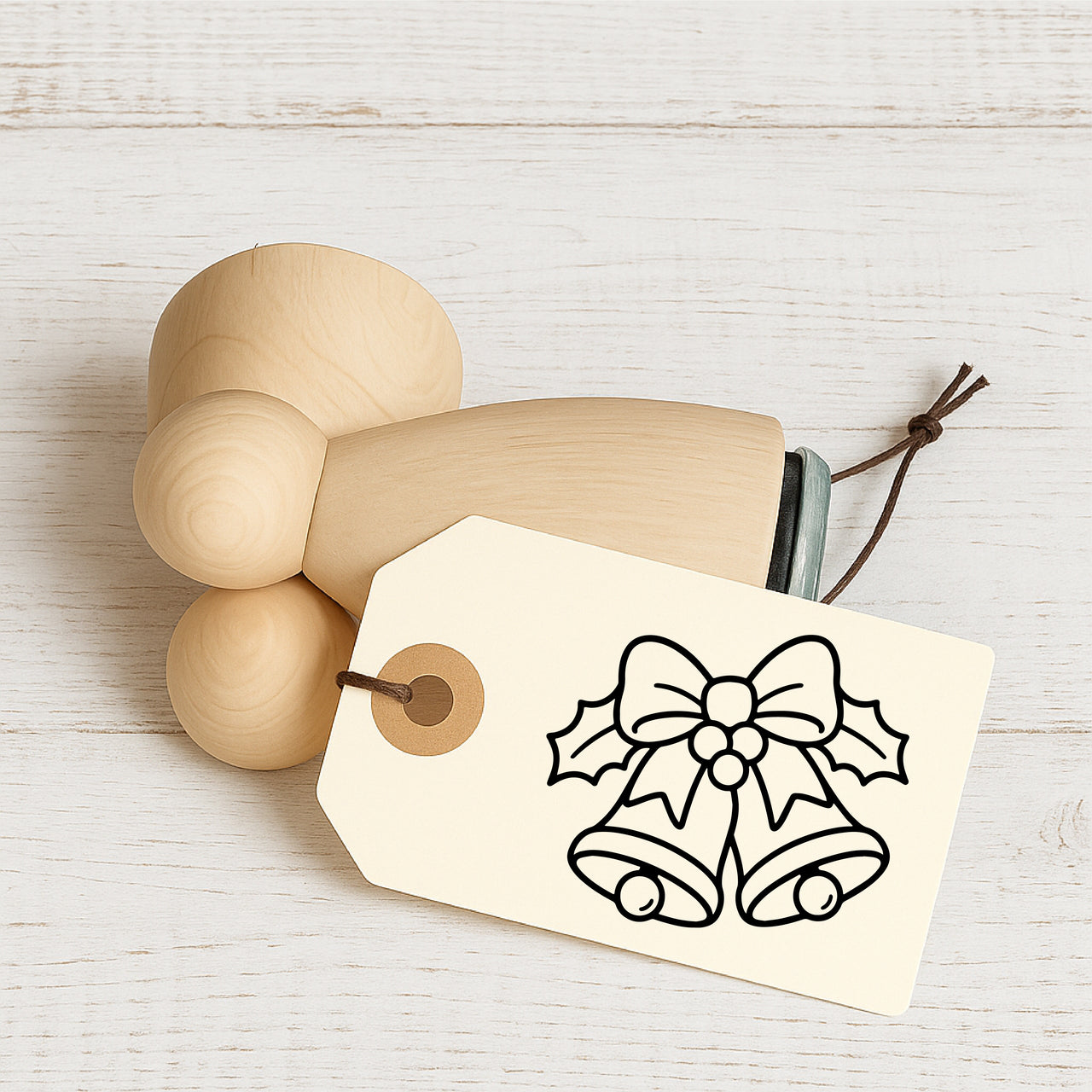 Stempidoo®  Ministempel Weihnachtsglocken – Motivstempel 