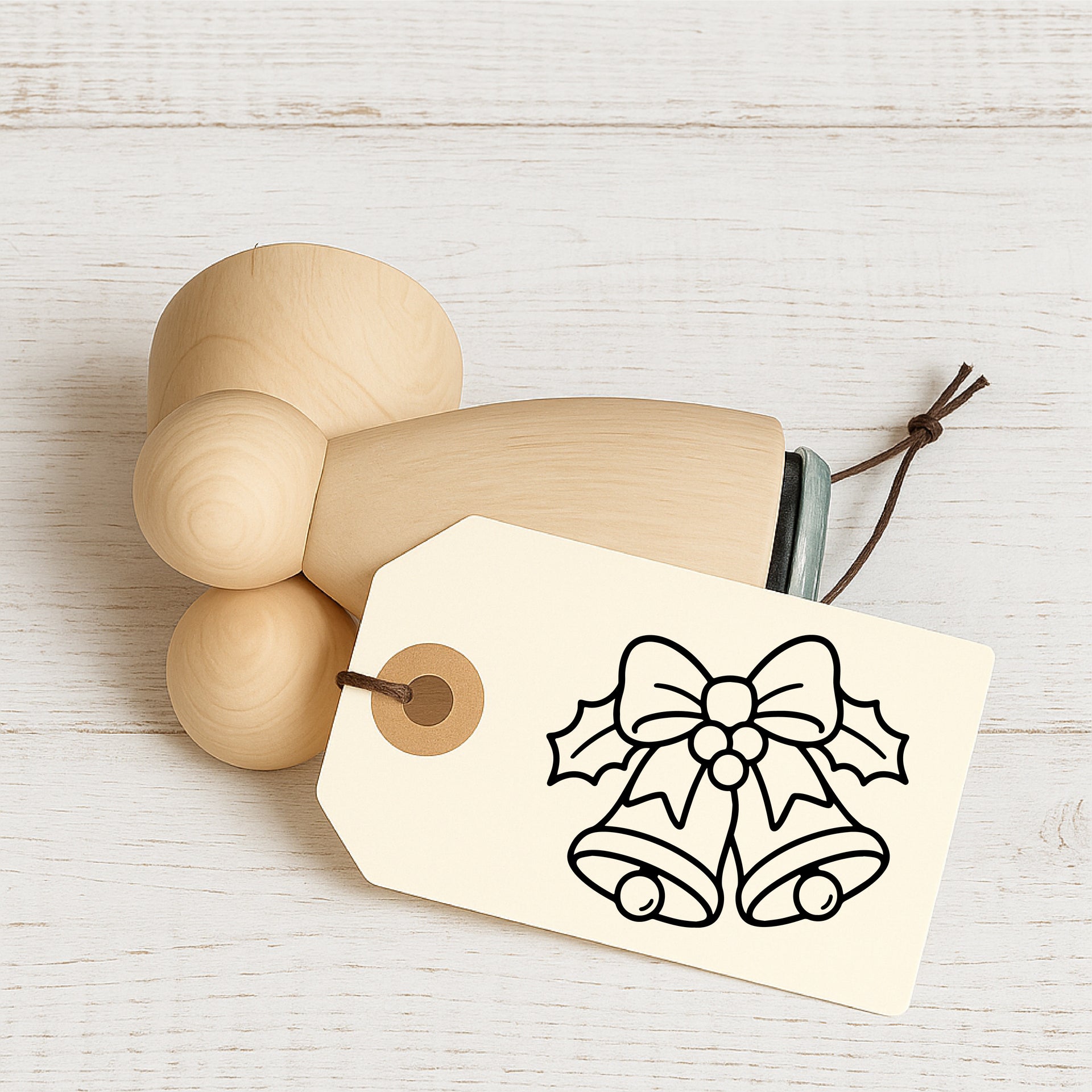 Stempidoo®  Ministempel Weihnachtsglocken – Motivstempel 