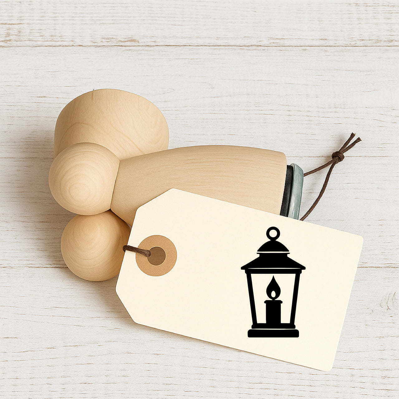 Stempidoo - Maxi Mini - Motivstempel - Lampe - Stempel zum Basteln von Karten, DIY, Papier, Stoffen