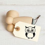 Stempidoo - Maxi Mini - Motivstempel - Eule - Stempel zum Basteln von Karten, DIY, Papier, Stoffen
