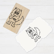 Stempidoo Hamster Stempel – Motivstempel für Geschenke, Karten & DIY
