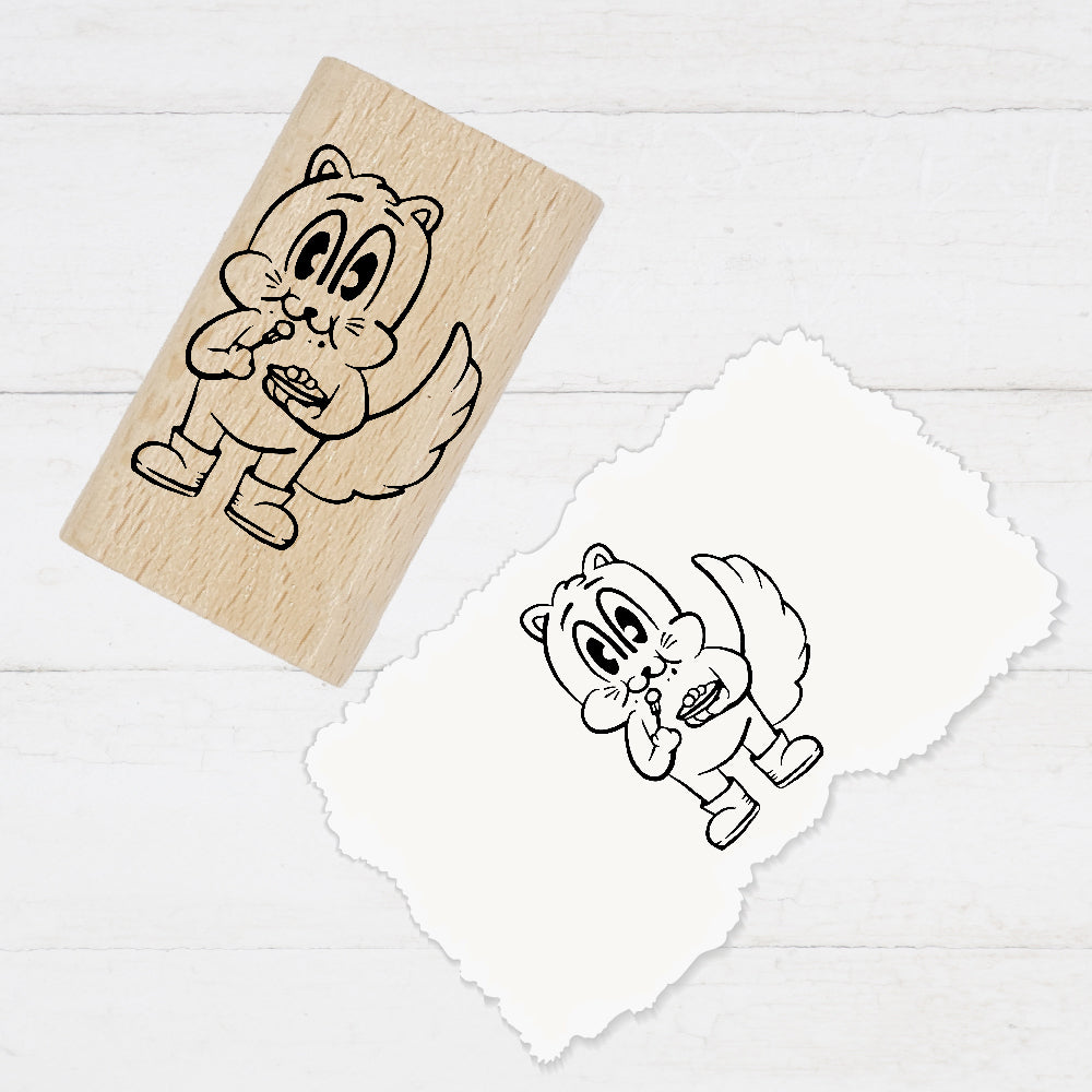 Stempidoo Hamster Stempel – Motivstempel für Geschenke, Karten & DIY
