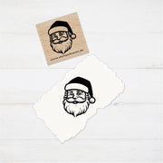 Motivstempel - Weihnachten - Nikolaus  Geschenk - DIY Stempel zum Basteln von Karten, Papier, Stoff, Holz, Dekoration, Advent, Anhänger
