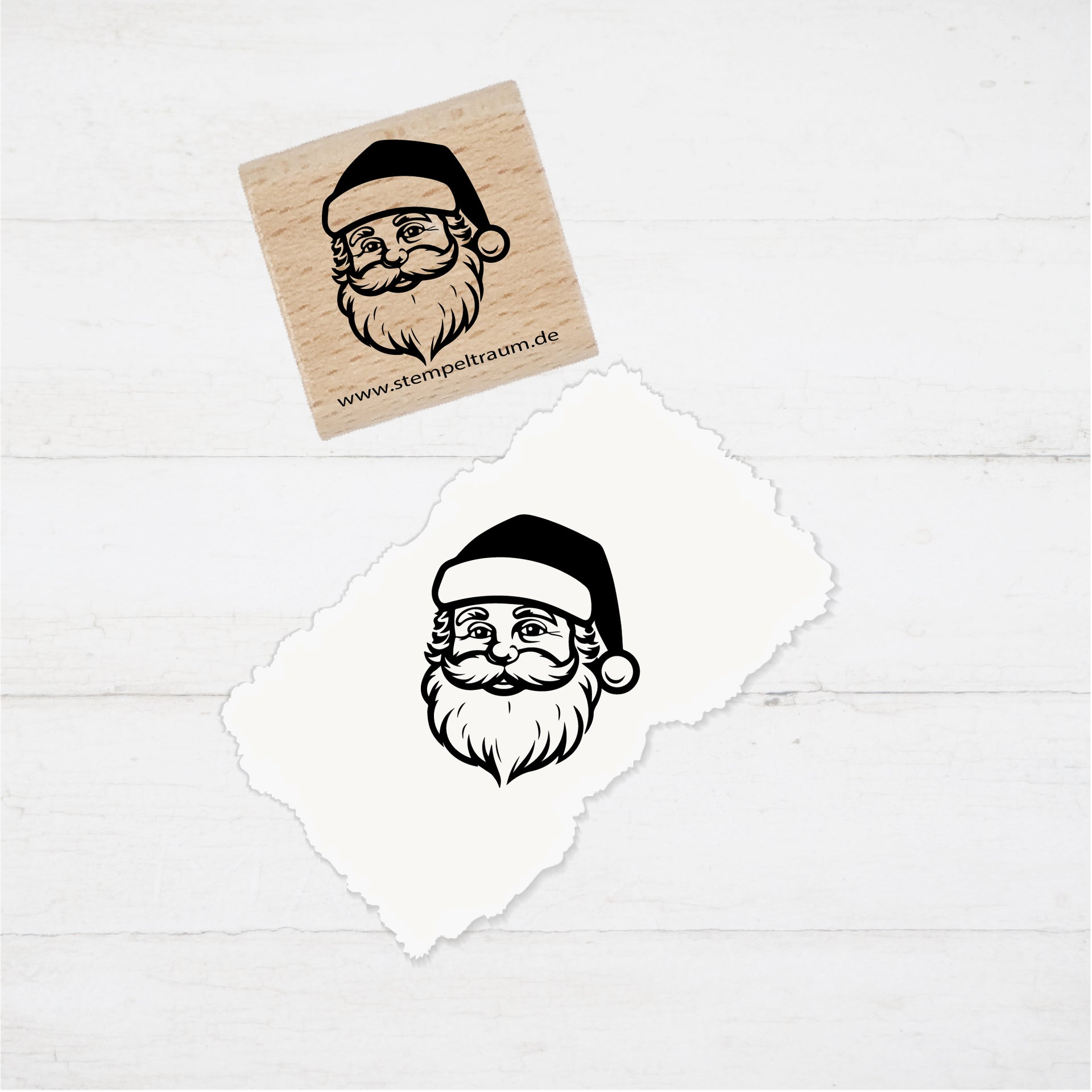 Motivstempel - Weihnachten - Nikolaus  Geschenk - DIY Stempel zum Basteln von Karten, Papier, Stoff, Holz, Dekoration, Advent, Anhänger