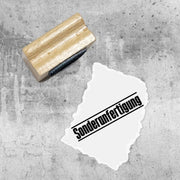 Stempel - Textstempel - Sonderanfertigung, Geschenk - DIY Stempel zum Basteln von Karten, Papier, Stoff, Holz, Dekoration, für dich gemacht