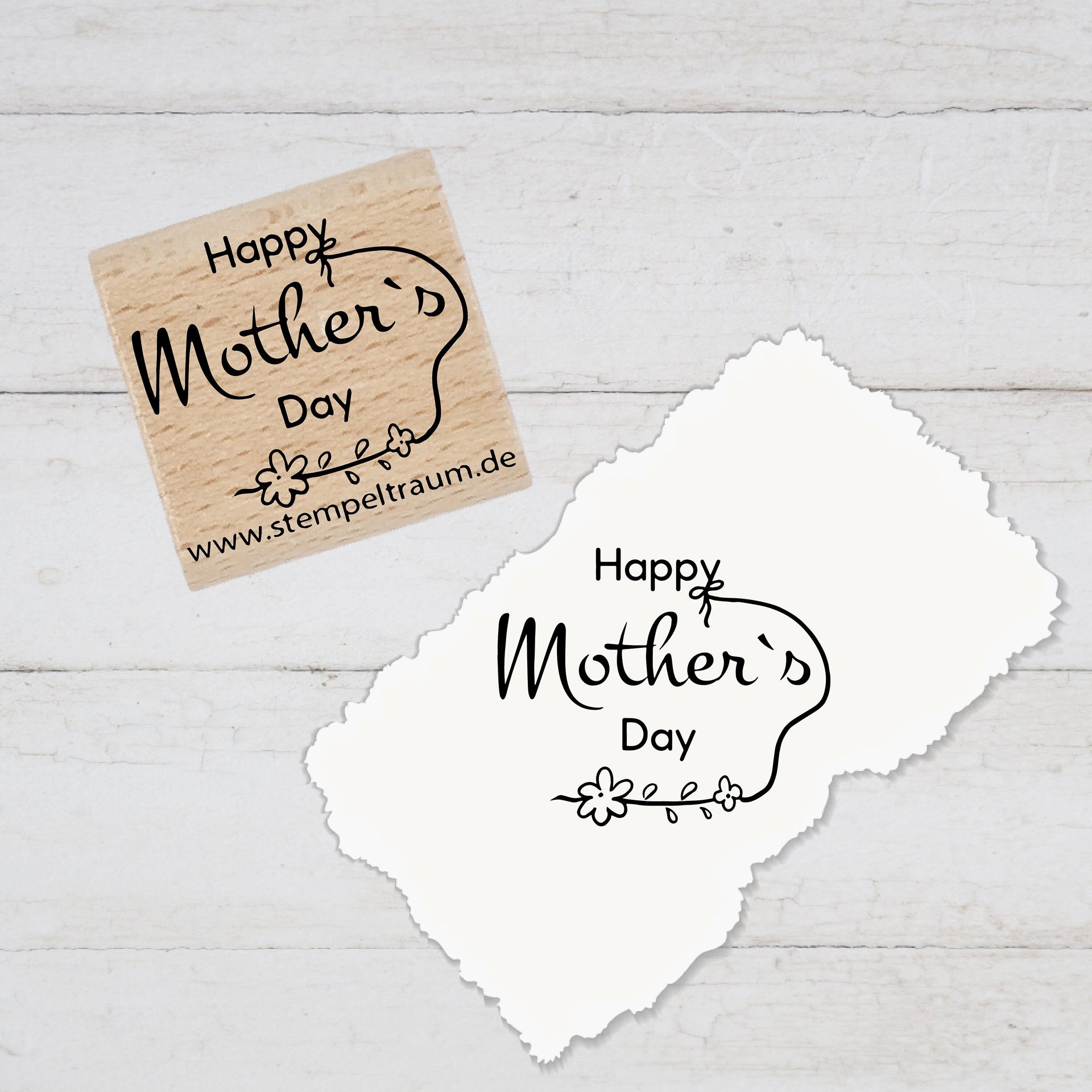 Stempel, Motivstempel, Muttertag,  Geschenk - DIY Stempel zum Basteln von Karten, Papier, Stoff, Holz, Dekoration, Danke Mama, Liebe