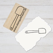 Stempel - Motivstempel - Teigschaber, Geschenk - DIY Stempel zum Basteln von Karten, Papier, Stoff, Holz, Dekoration, Küchendeko, backen