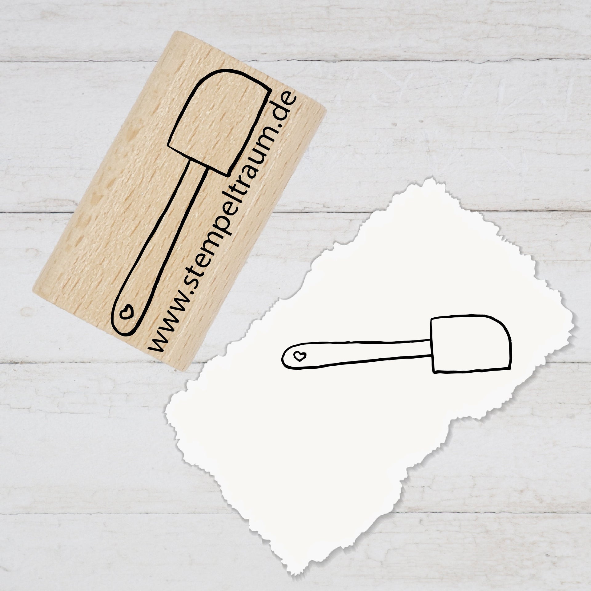 Stempel - Motivstempel - Teigschaber, Geschenk - DIY Stempel zum Basteln von Karten, Papier, Stoff, Holz, Dekoration, Küchendeko, backen