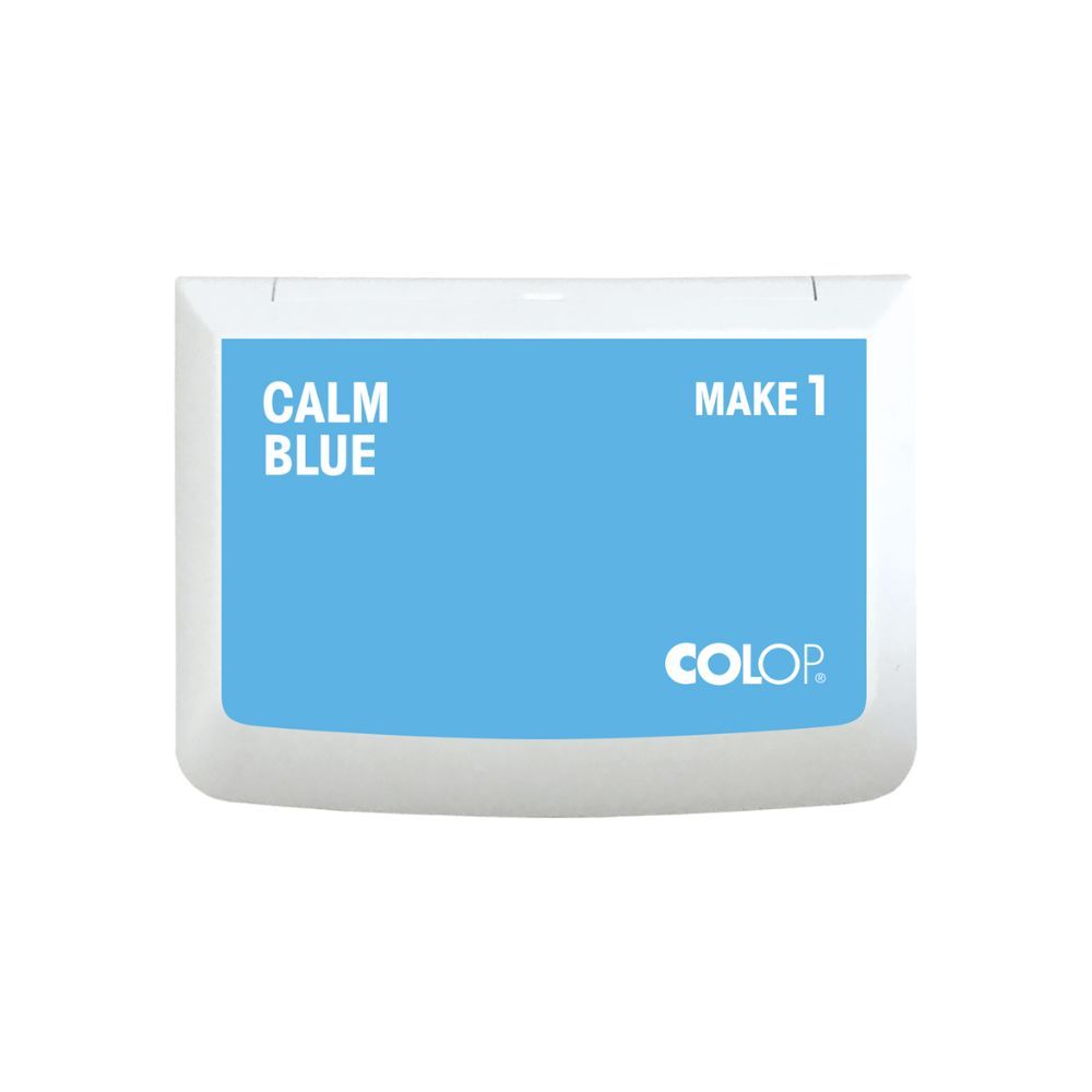 Stempelkissen calm Blue COLOP MAKE 1 - (90x50 mm)